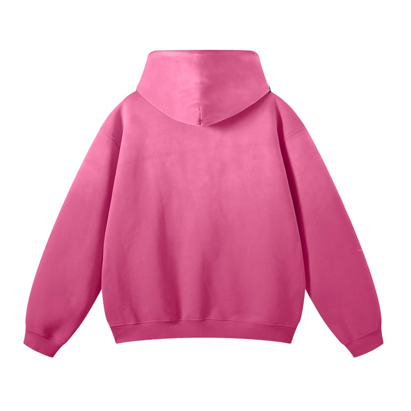 Rose Pink Sunfade Fleeced LA Hoodie Back