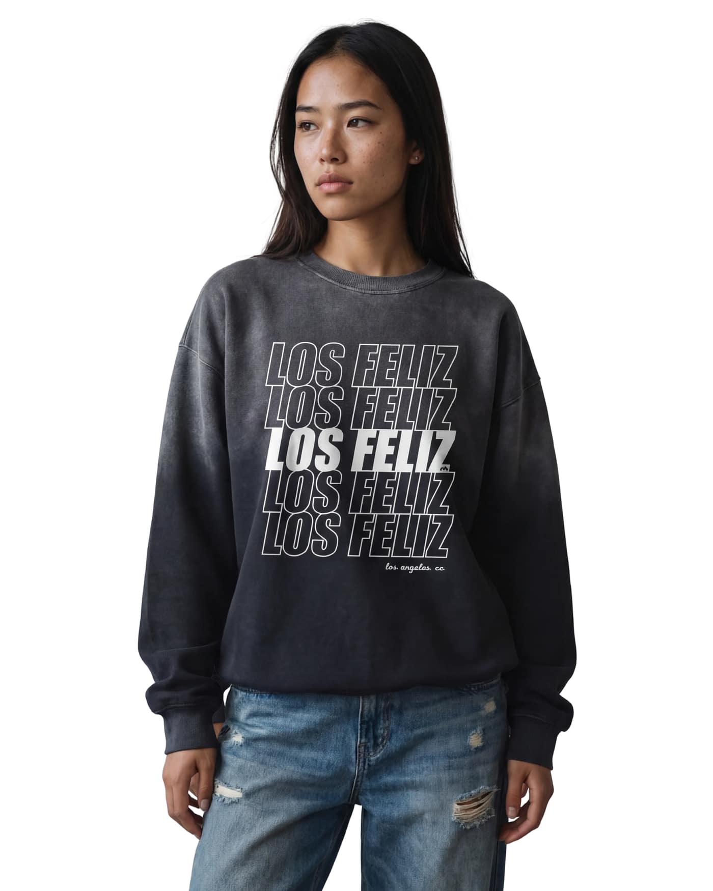 Sunfade Los Feliz Drop-Shoulder Cotton Sweatshirt_1