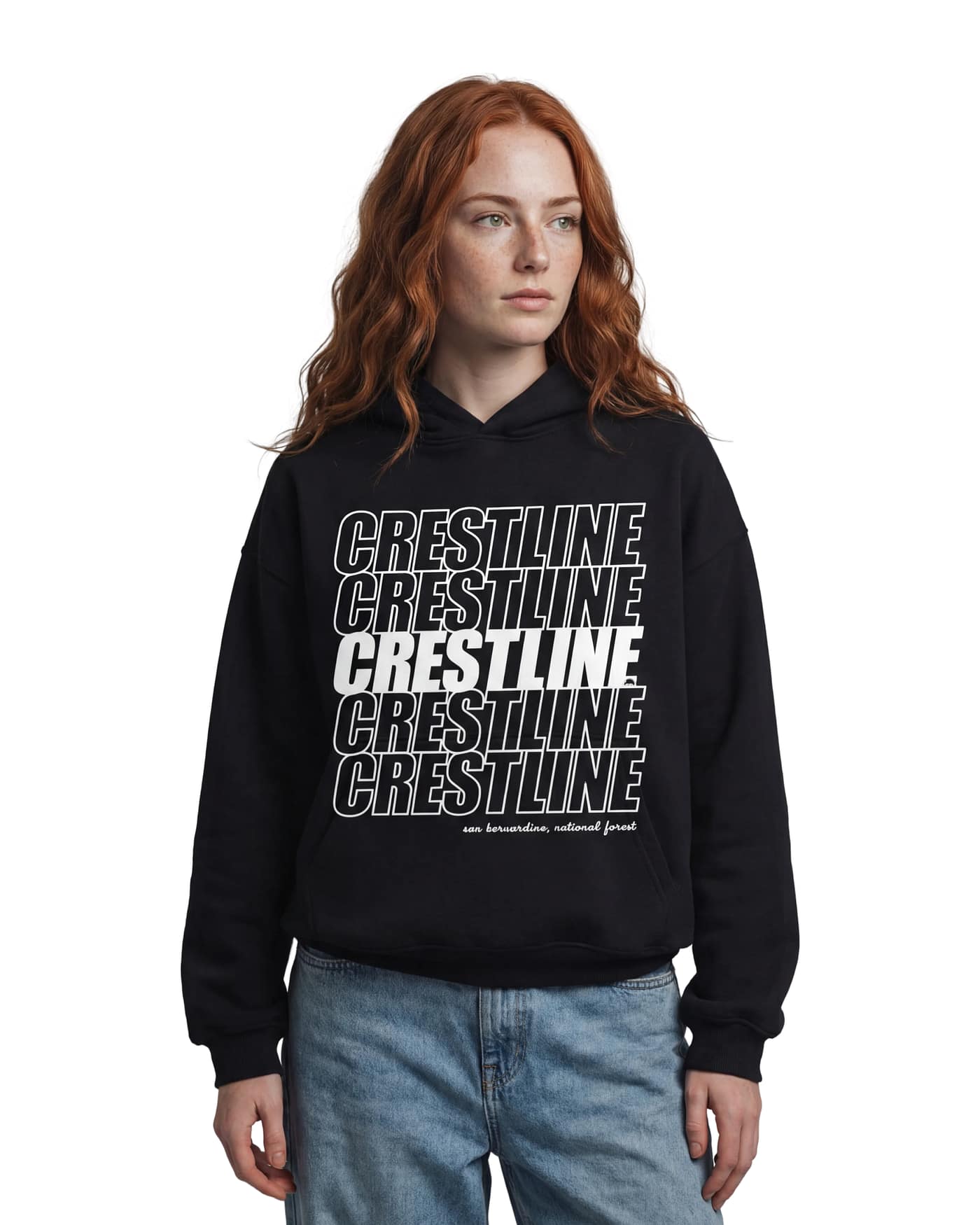 Thank You CL Fleeced Boxy Hoodie